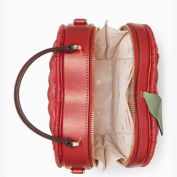 Kate Spade Honeycrips Apple Basket Crossbody Bag; EUC, Like New! - Picture 4 of 13